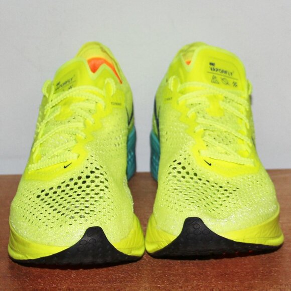 Nike ZoomX VaporFly Next% 3 Fast Pack Running Shoes Womens 7.5 Volt